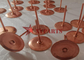 1.5 Mm *20 Mm Length 3/4'' Copper Disc Rivets For Fixing Cement Roofing