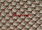 Beautiful 6mm Aperture Metal Coil Drapery Curtain Chainmail Corrosion Resistance