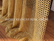 Gold Color Wm Serie Chainmail Ring Mesh Curtain For Architectural Design