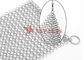 ø1.2mm*10mm Chainmail Stainless Steel Ring Mesh As Scrubber For Kitchen Cleaning