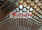 Aluminum Chain Mail Metal Mesh Curtain Used For Space Divider