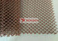 Aluminum Coil 1.2mm Metal Mesh Curtain With Golden Or Bronze Or Copper Color