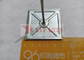 Zinc Plated Insulation Mounting Pins Self Adhesive Spindle With Square Base 