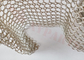 Ss 12mm Ring Mesh Curtain With Rod In Decoration Of Shipping Malls