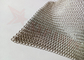 0.53x3.81mm Stainless Steel Mesh Curtain Chainmail Safety Welded Type