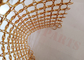 Gold Color 1.5x15mm Chainmail Mesh Fabric Curtain Interior Design Stainless Steel