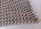 Welded Type 0.8x7mm Ring Mesh Curtain Stainless Steel For Safety Screens