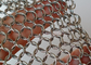 0.53x3.81mm Stainless Steel Welded Chainmail Mesh Curtain For Room Divider Screen