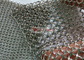 Corrosion Resistance Stainless Steel Chain Braided Ring Mesh For Light Partitioning